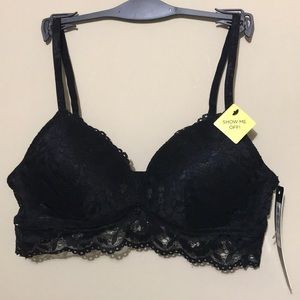 Nichole Miller 34B black bra.